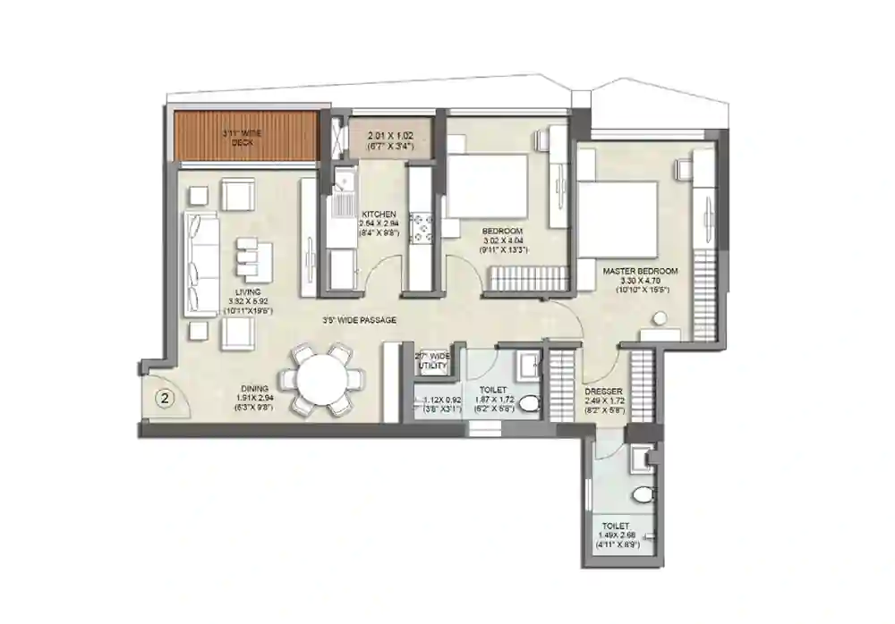 2 BHK