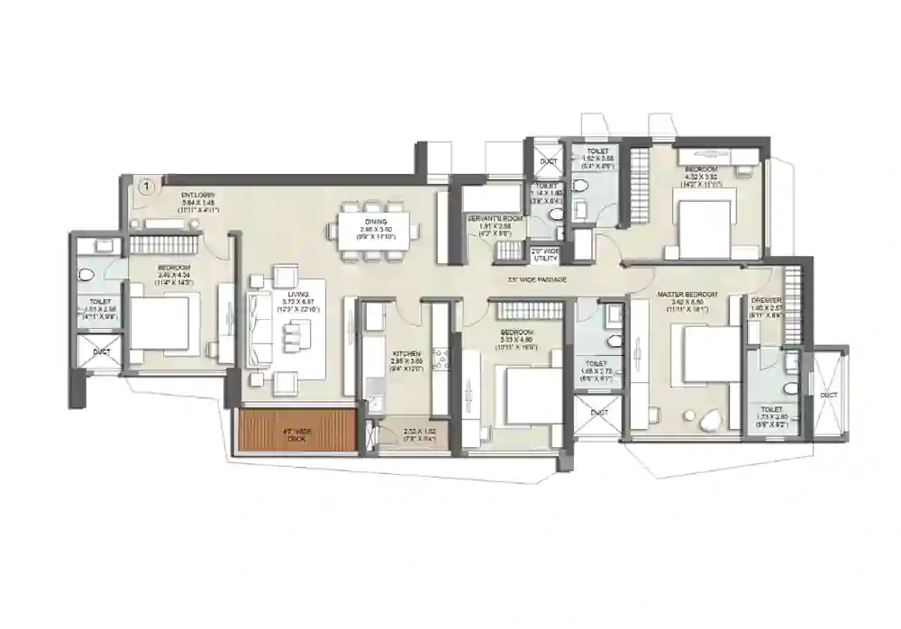 4.5 BHK